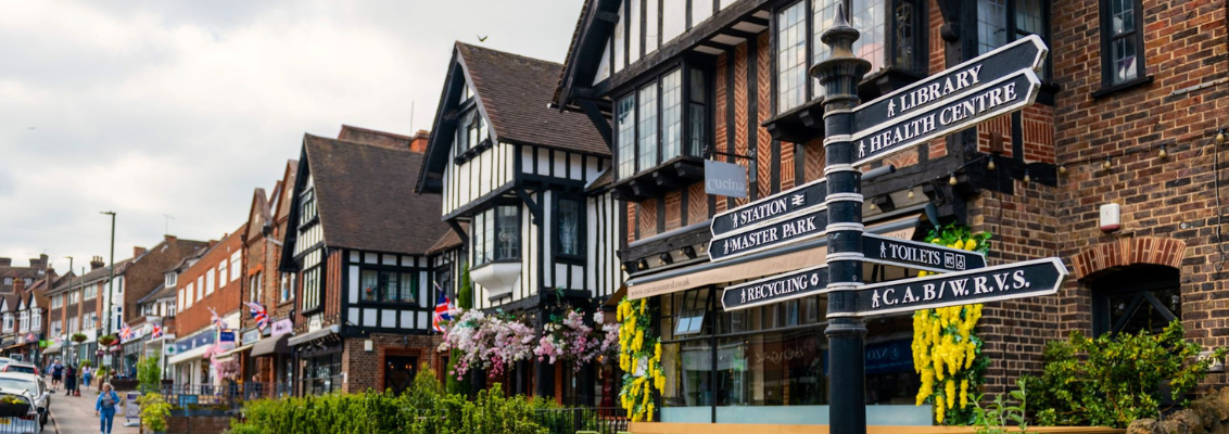 Oxted high street